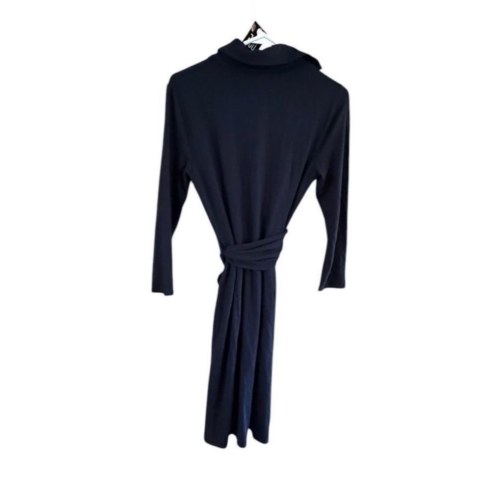 Ann Taylor Deep Blue Long Sleeve Dress - Picture 8 of 8
